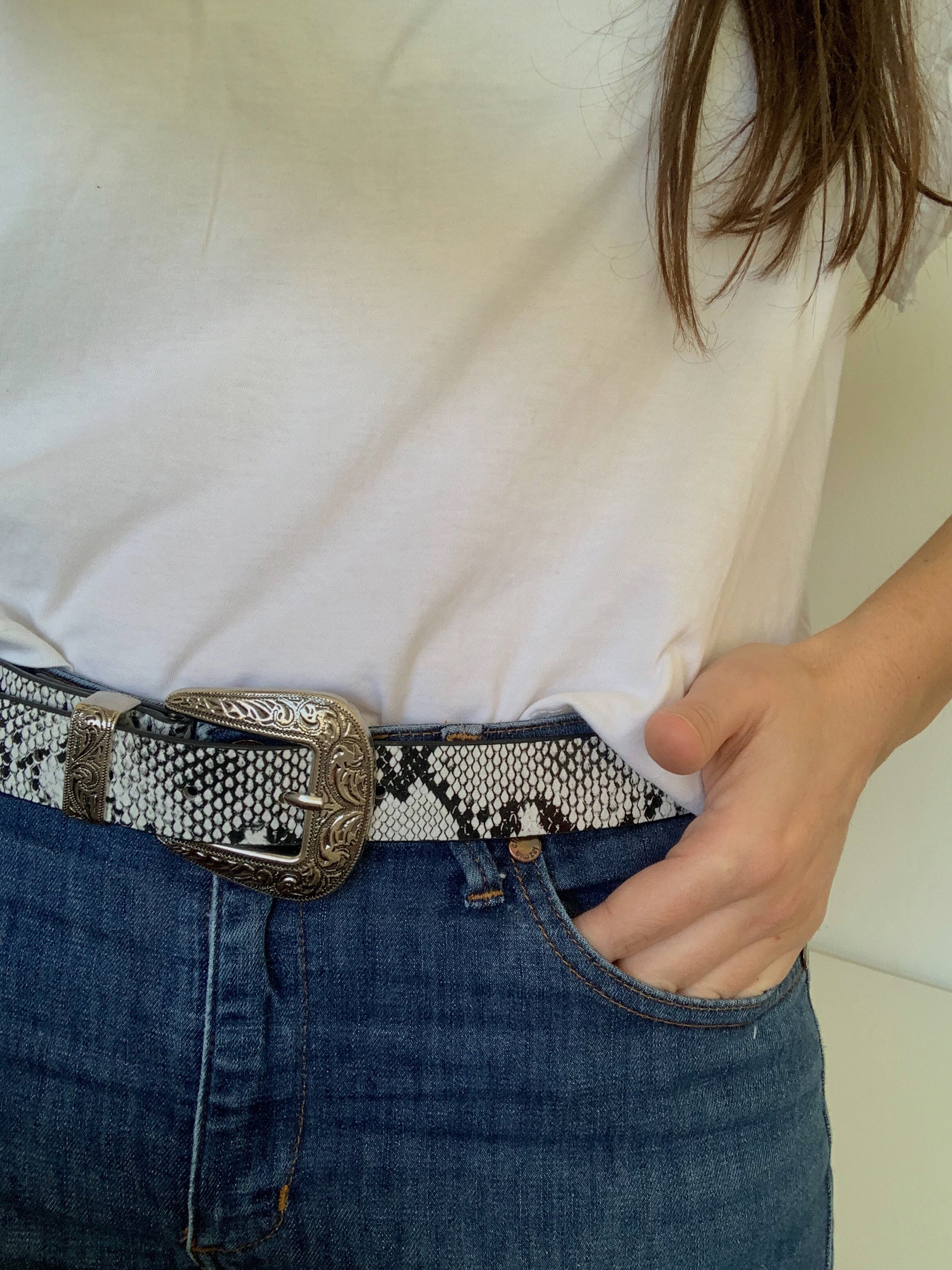 Cinto animal print