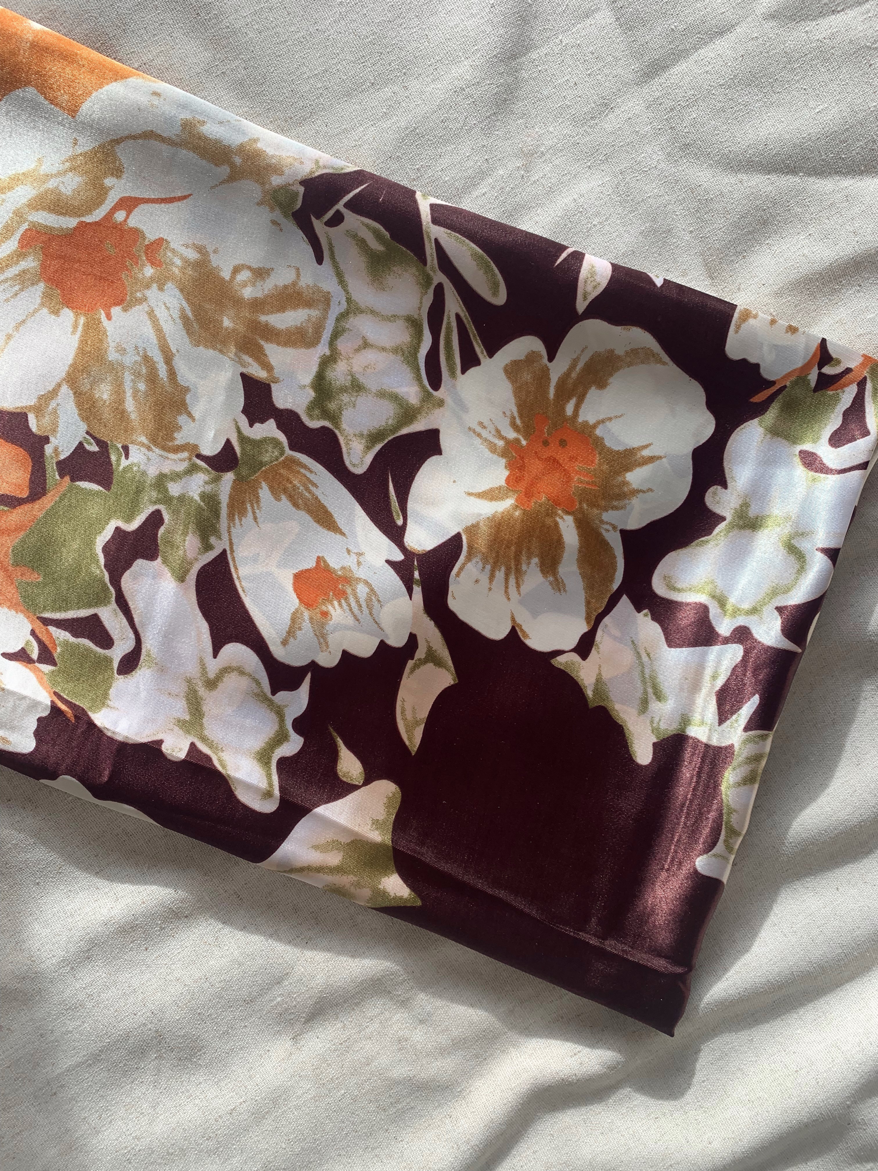 Pañuelo flores