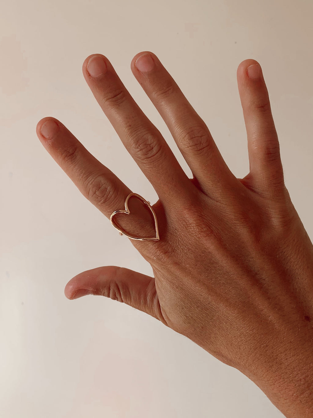 Anillo corazon