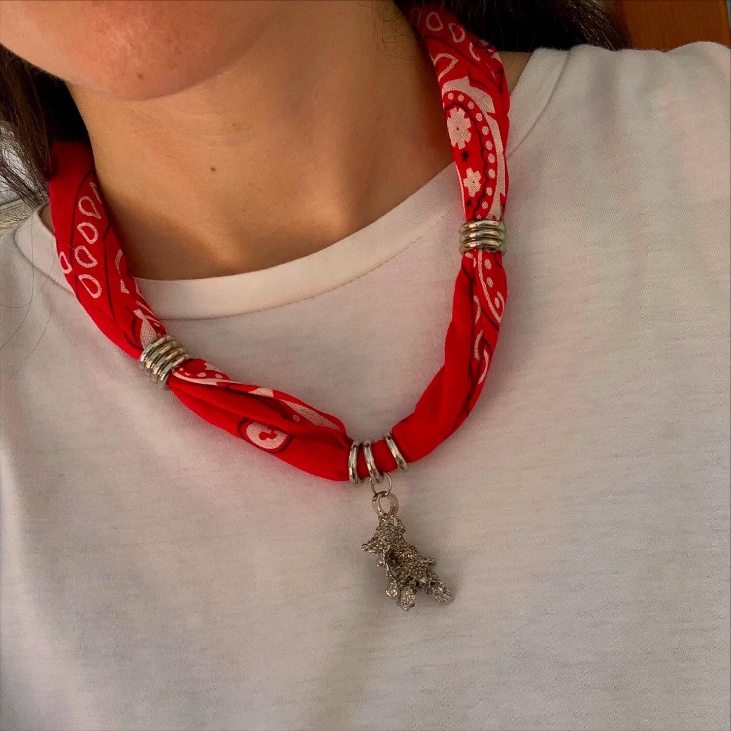 Collar Bandana Fucsia
