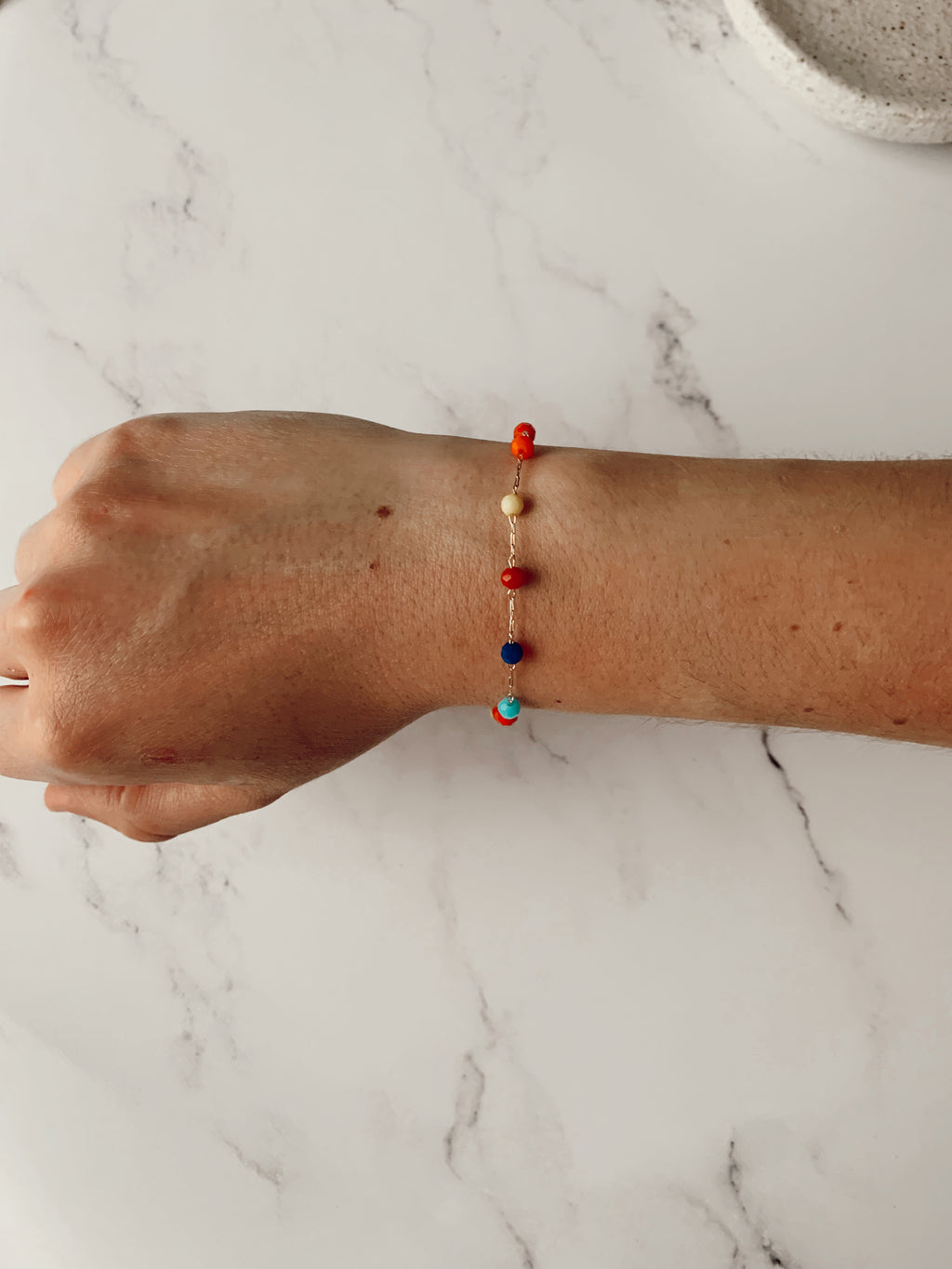 Pulsera multicolor