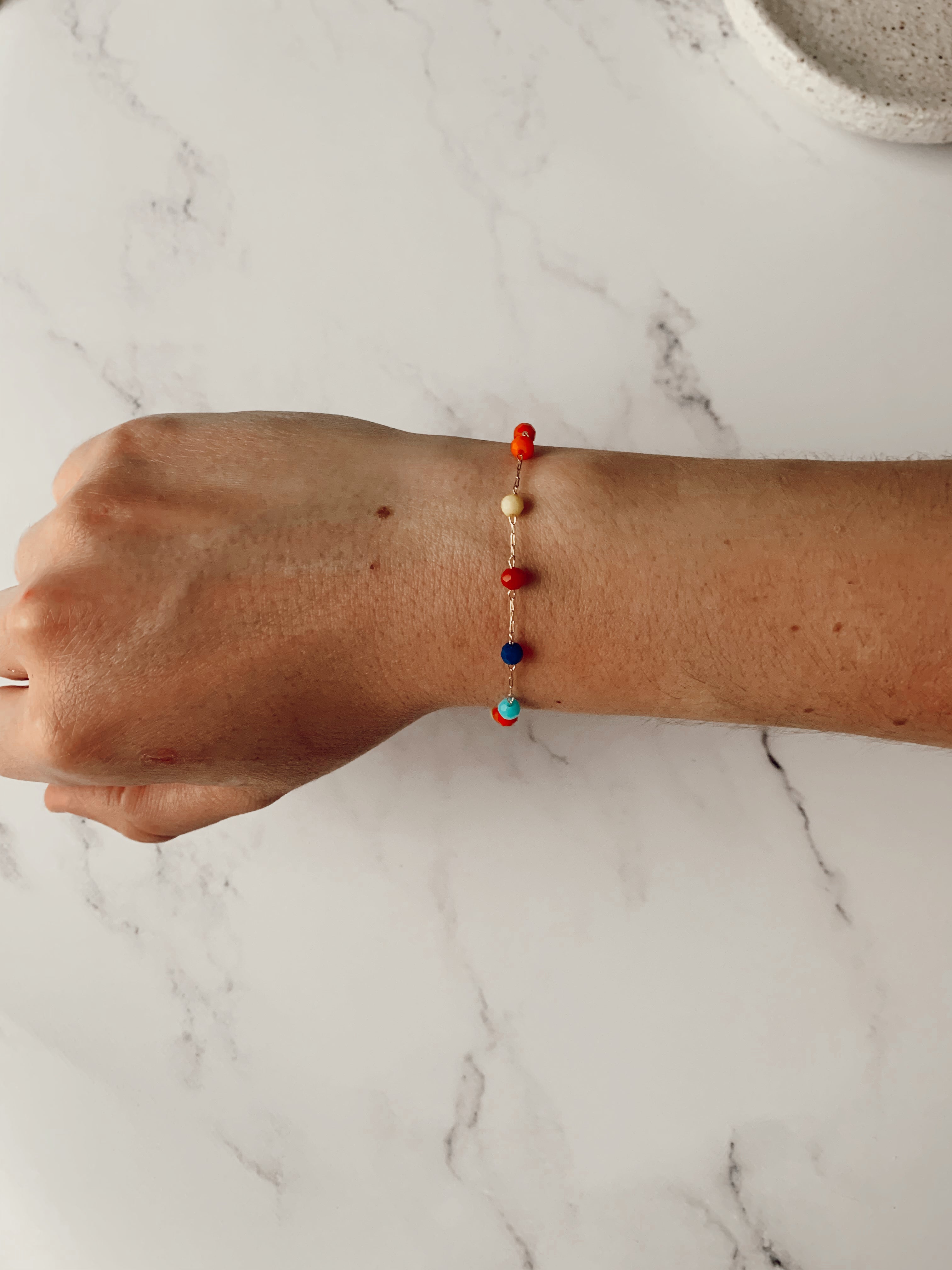 Pulsera multicolor
