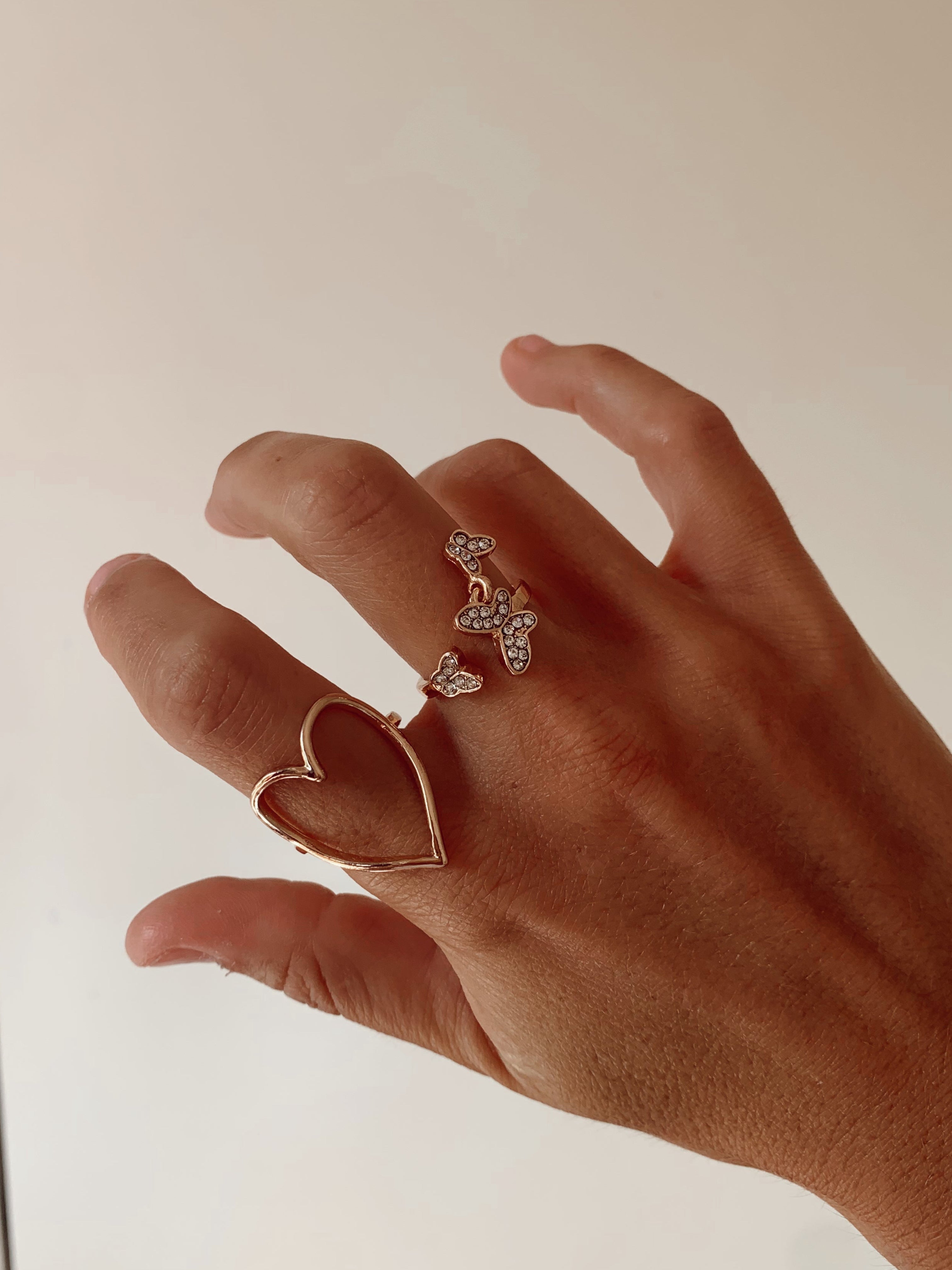 Anillo mariposa