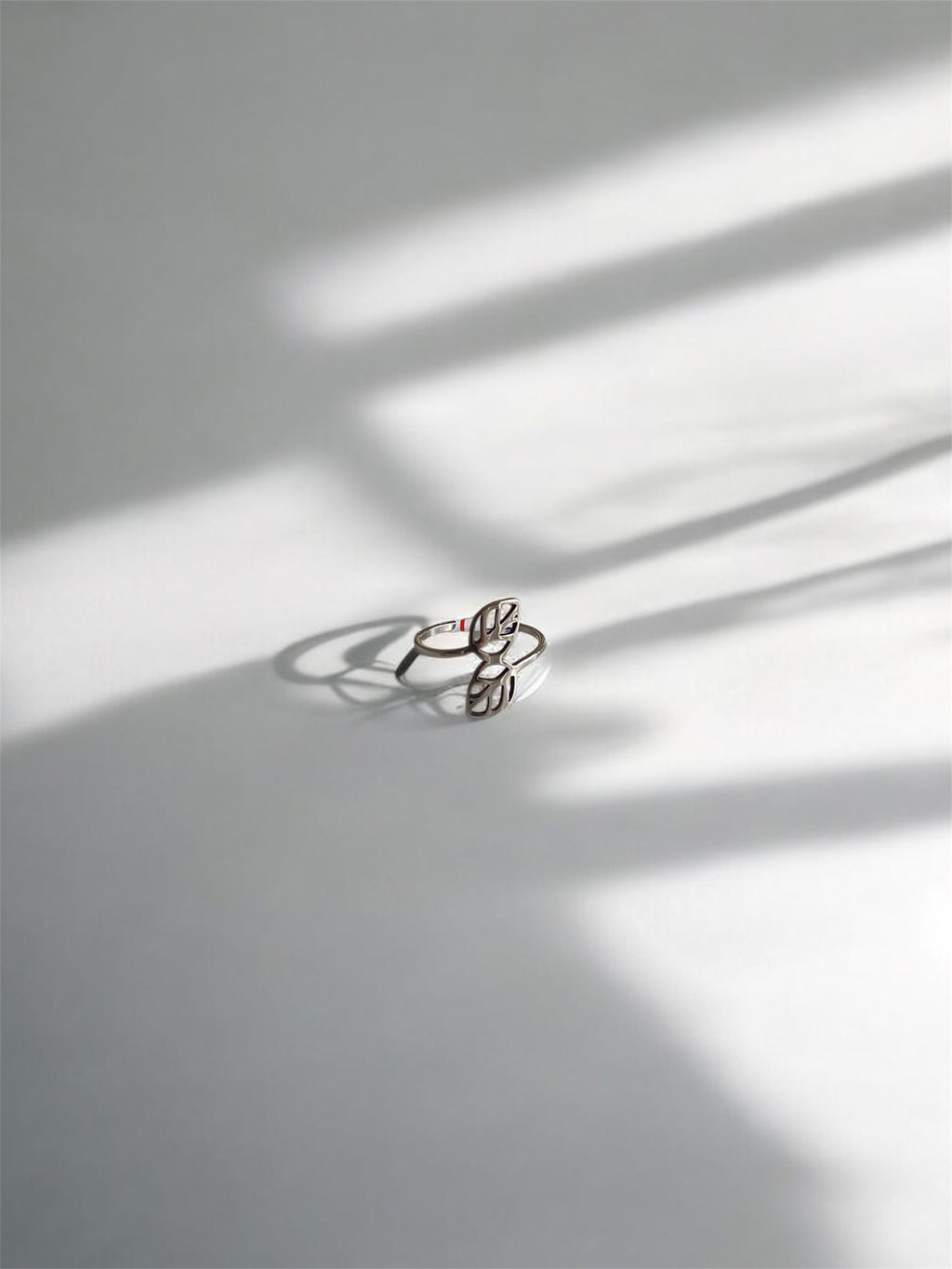 Anillo hoja doble
