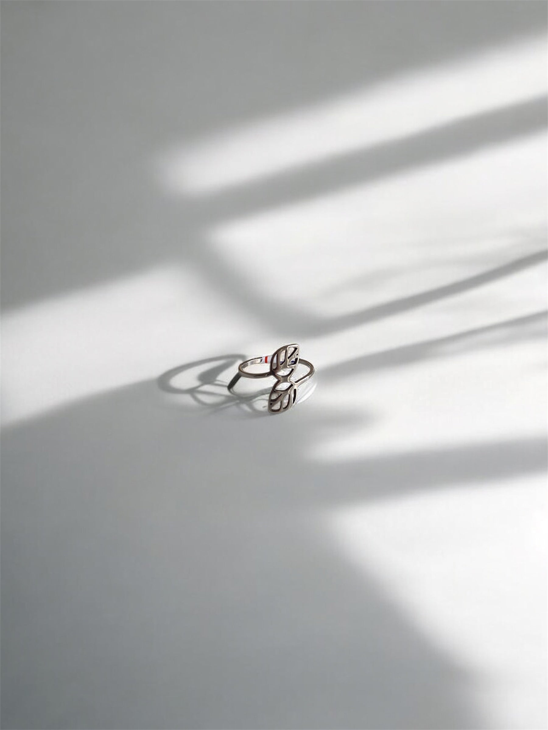 Anillo hoja doble