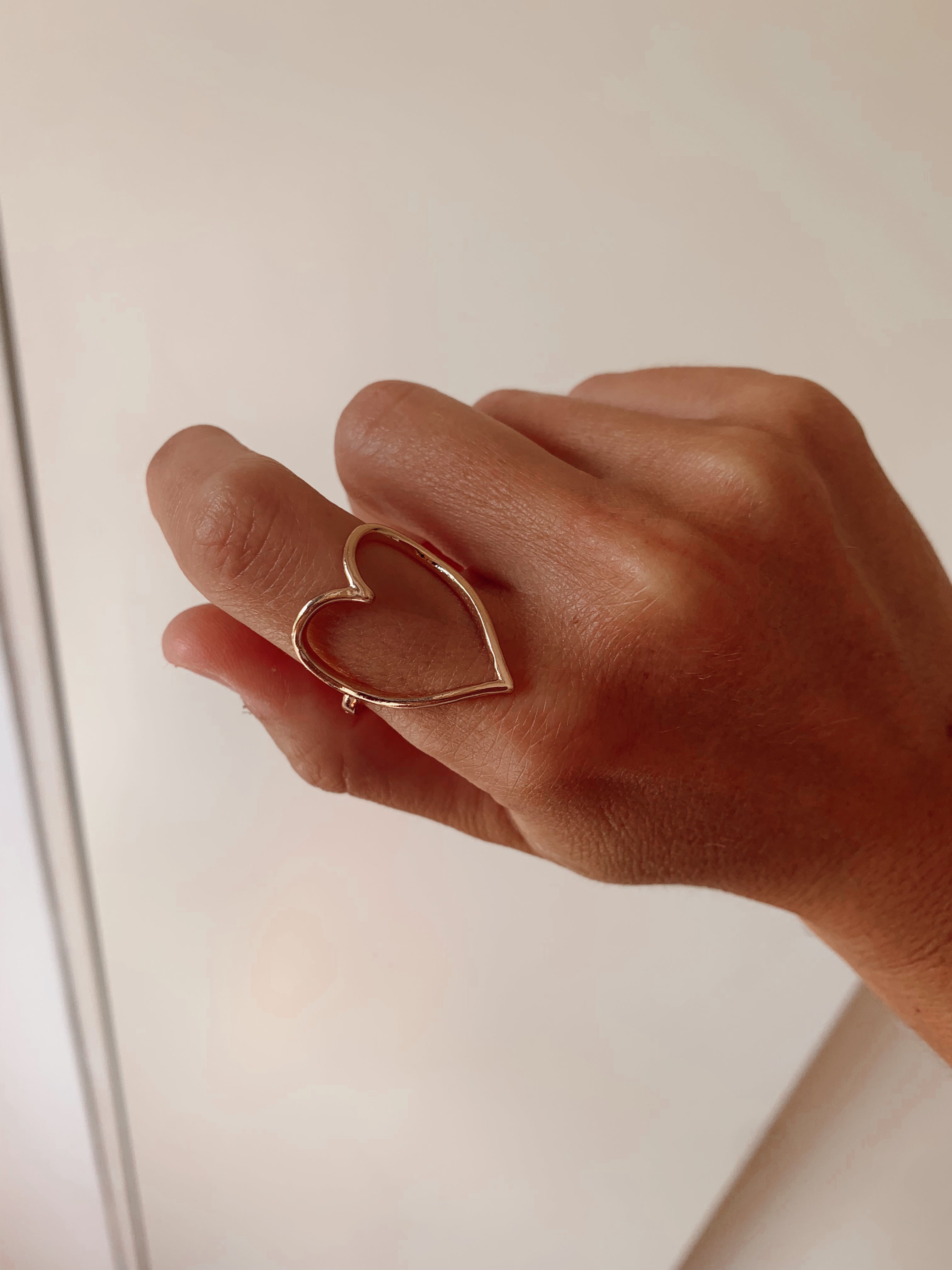 Anillo corazon