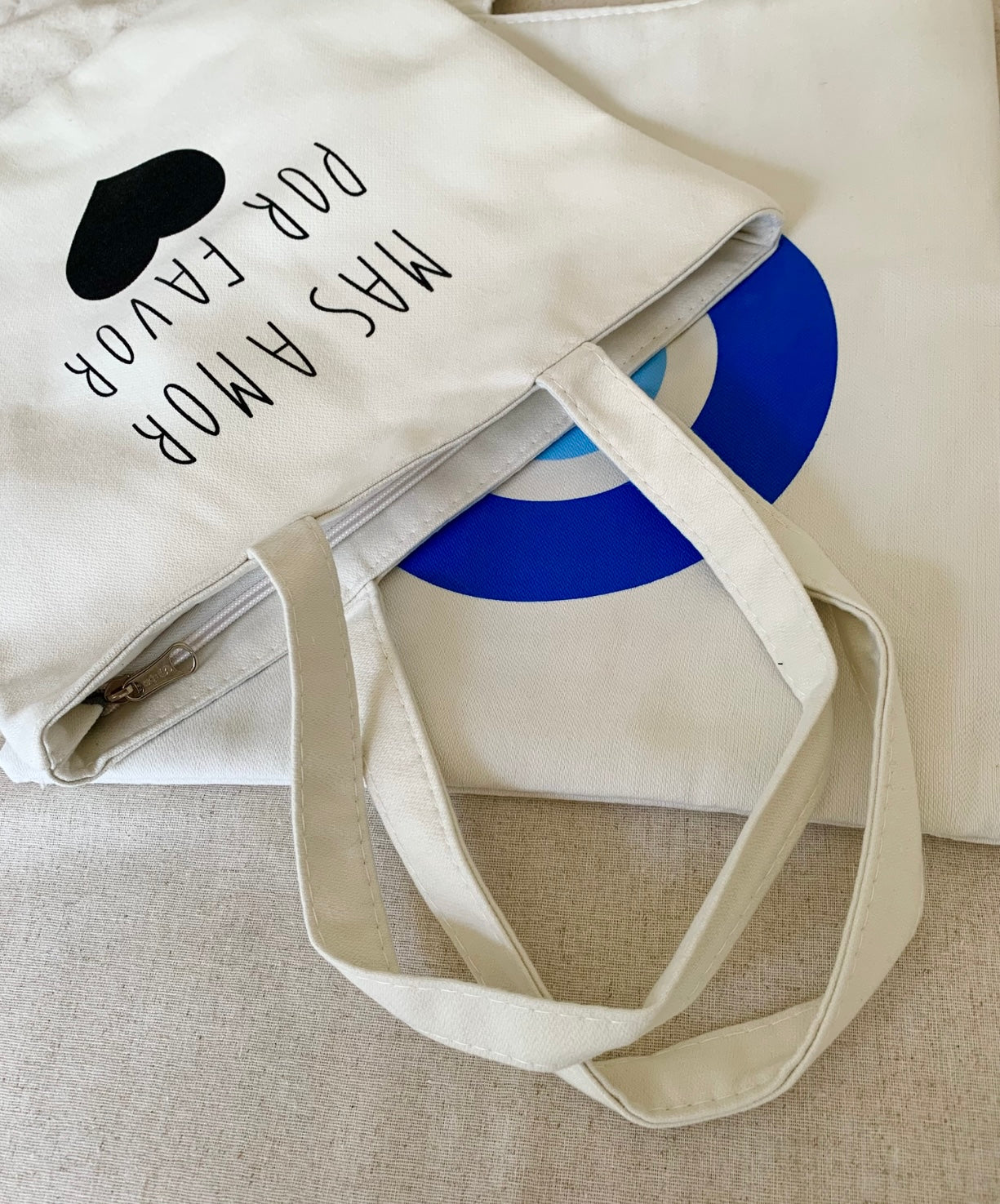 Tote bags Ojo turco