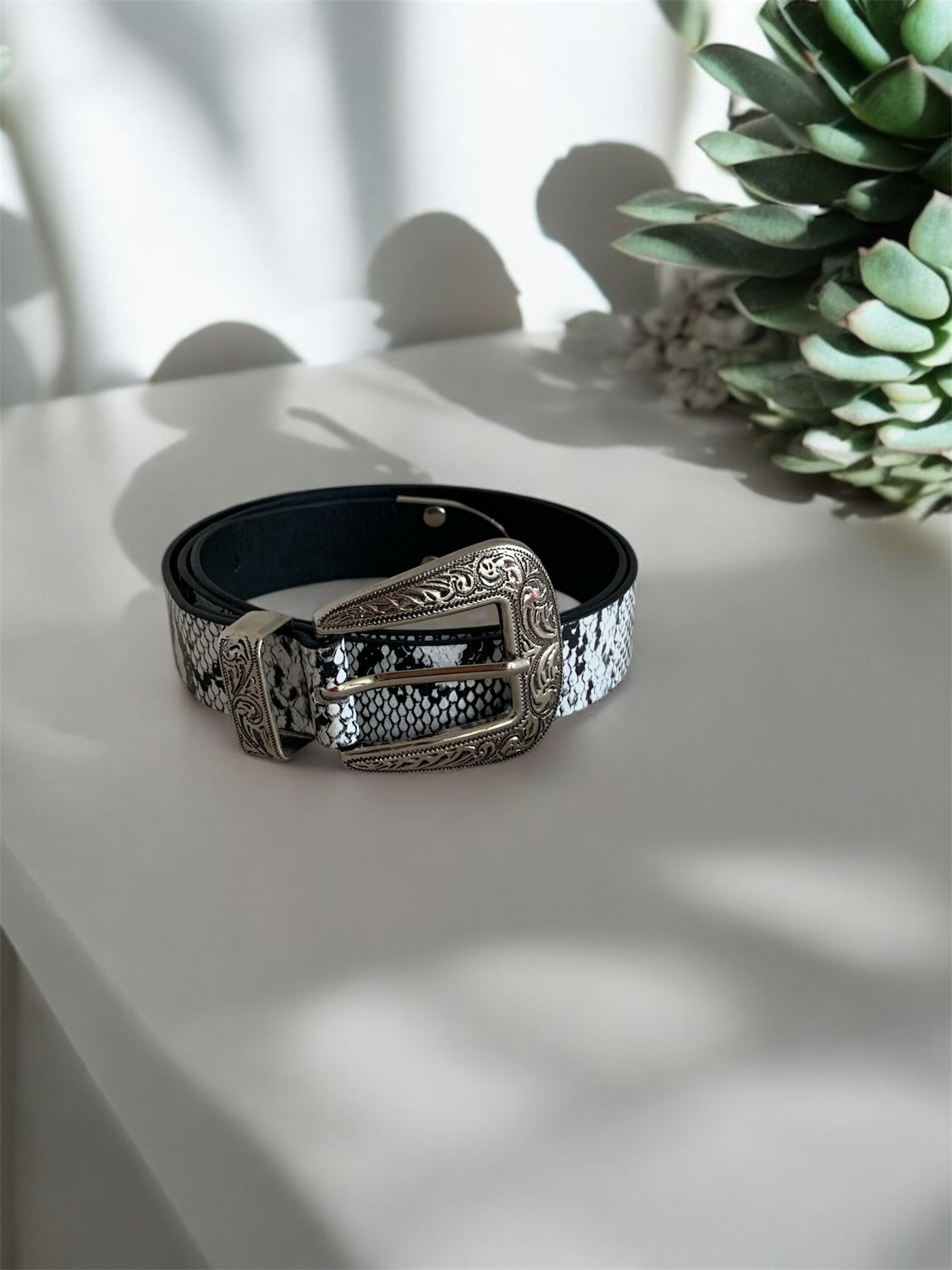 Cinto animal print
