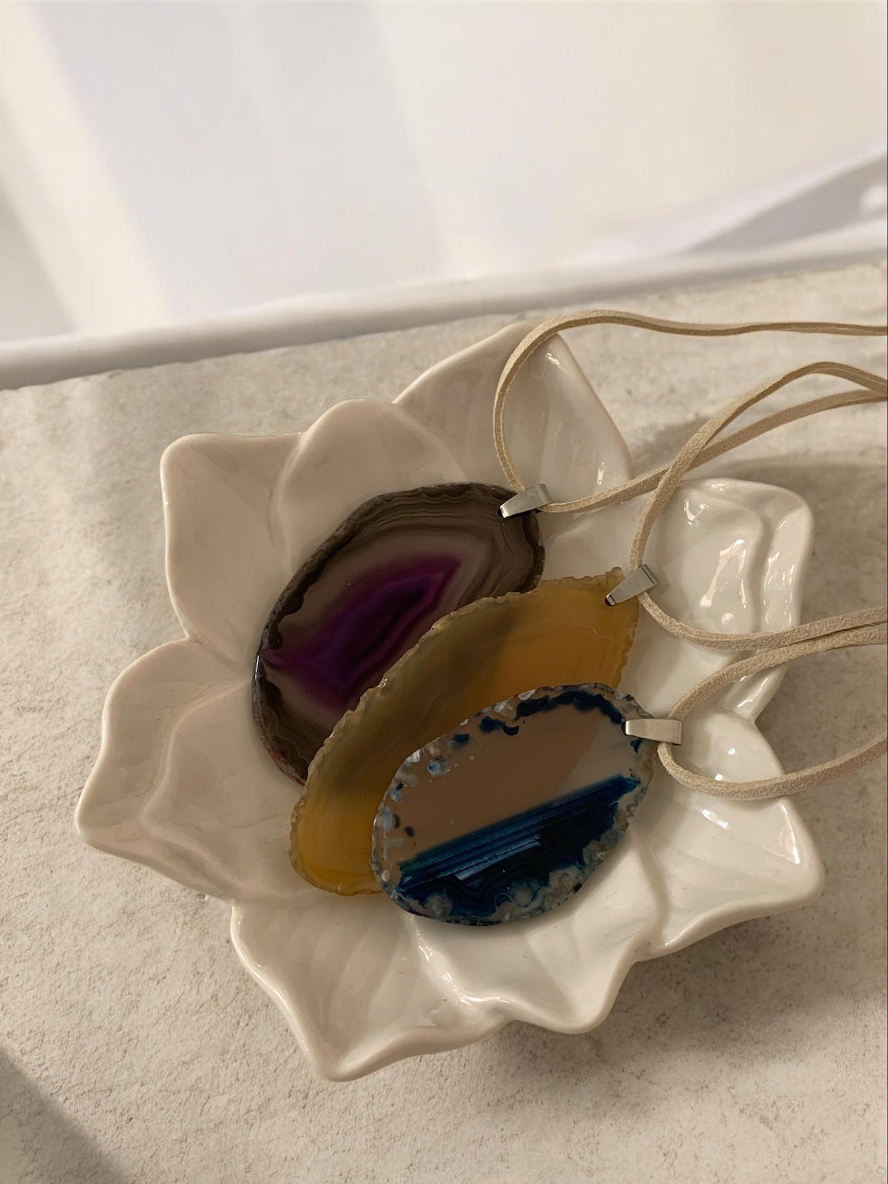 Collar Piedras Ágata