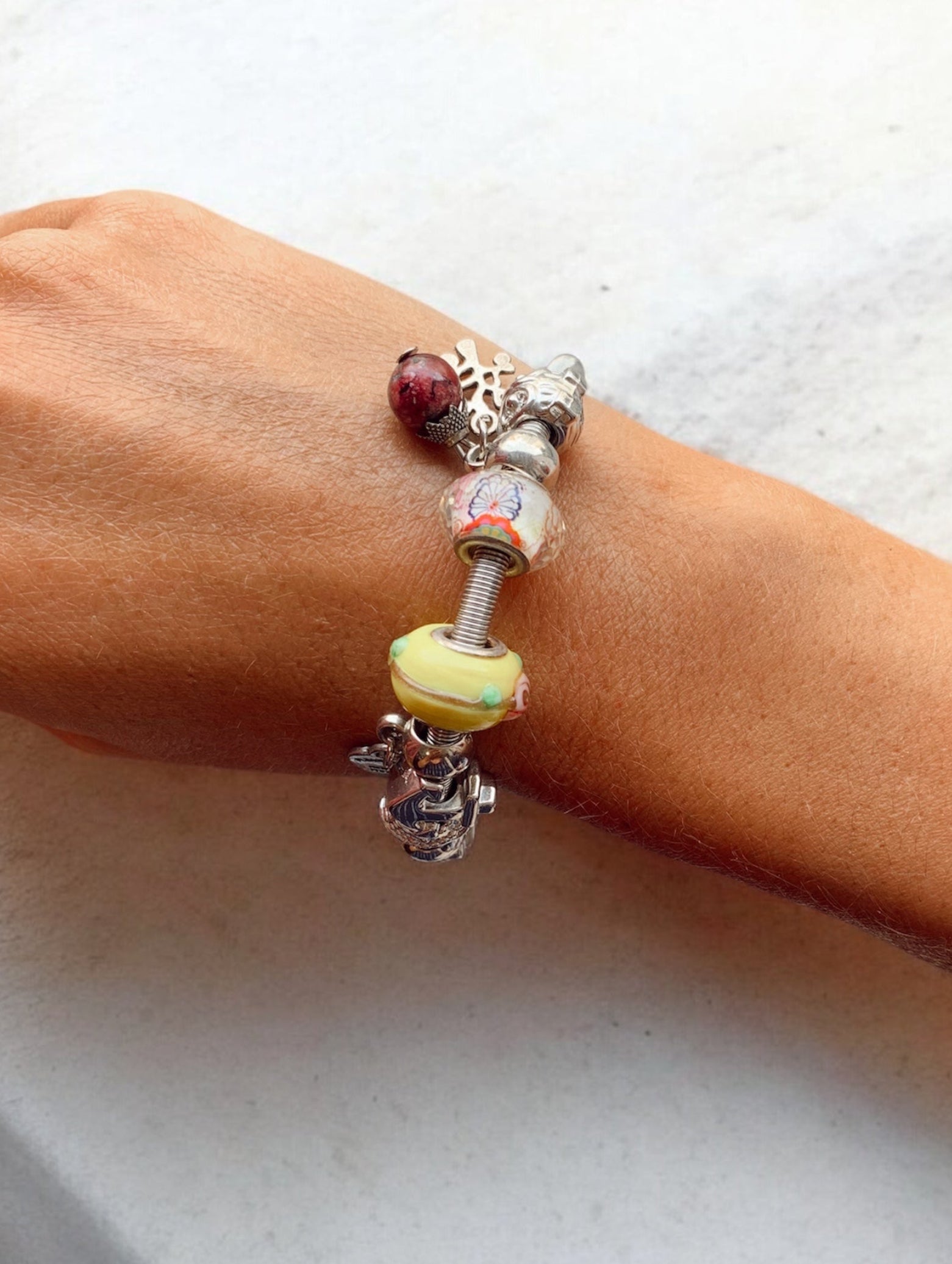 Pulsera tipo pandera