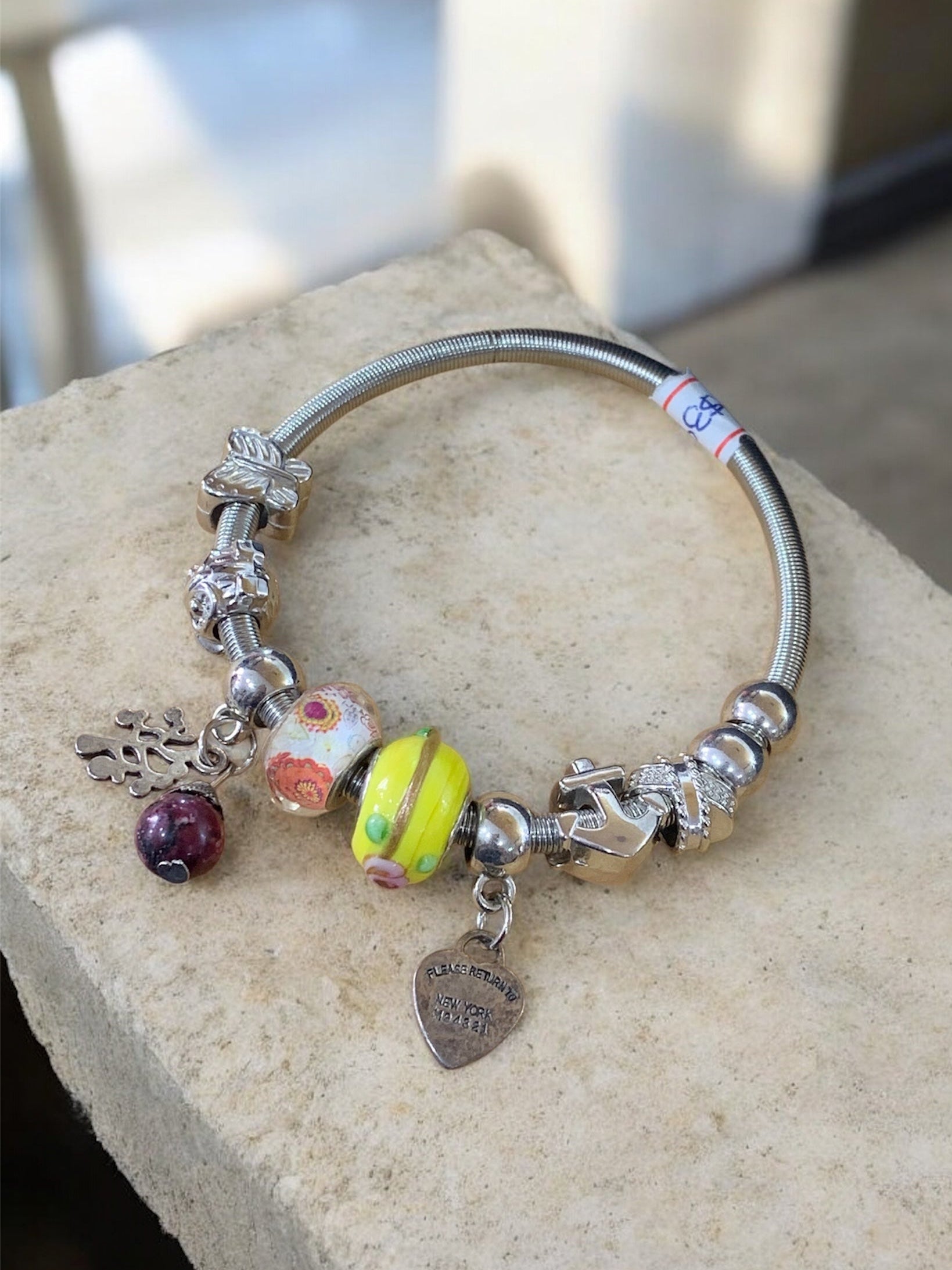 Pulsera tipo pandera