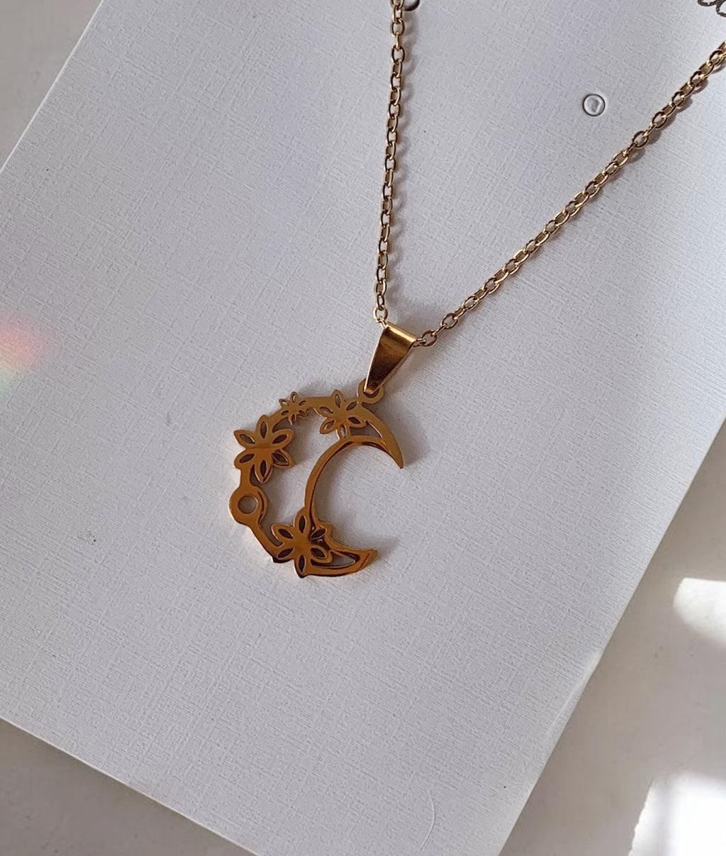 Cadenita luna acero