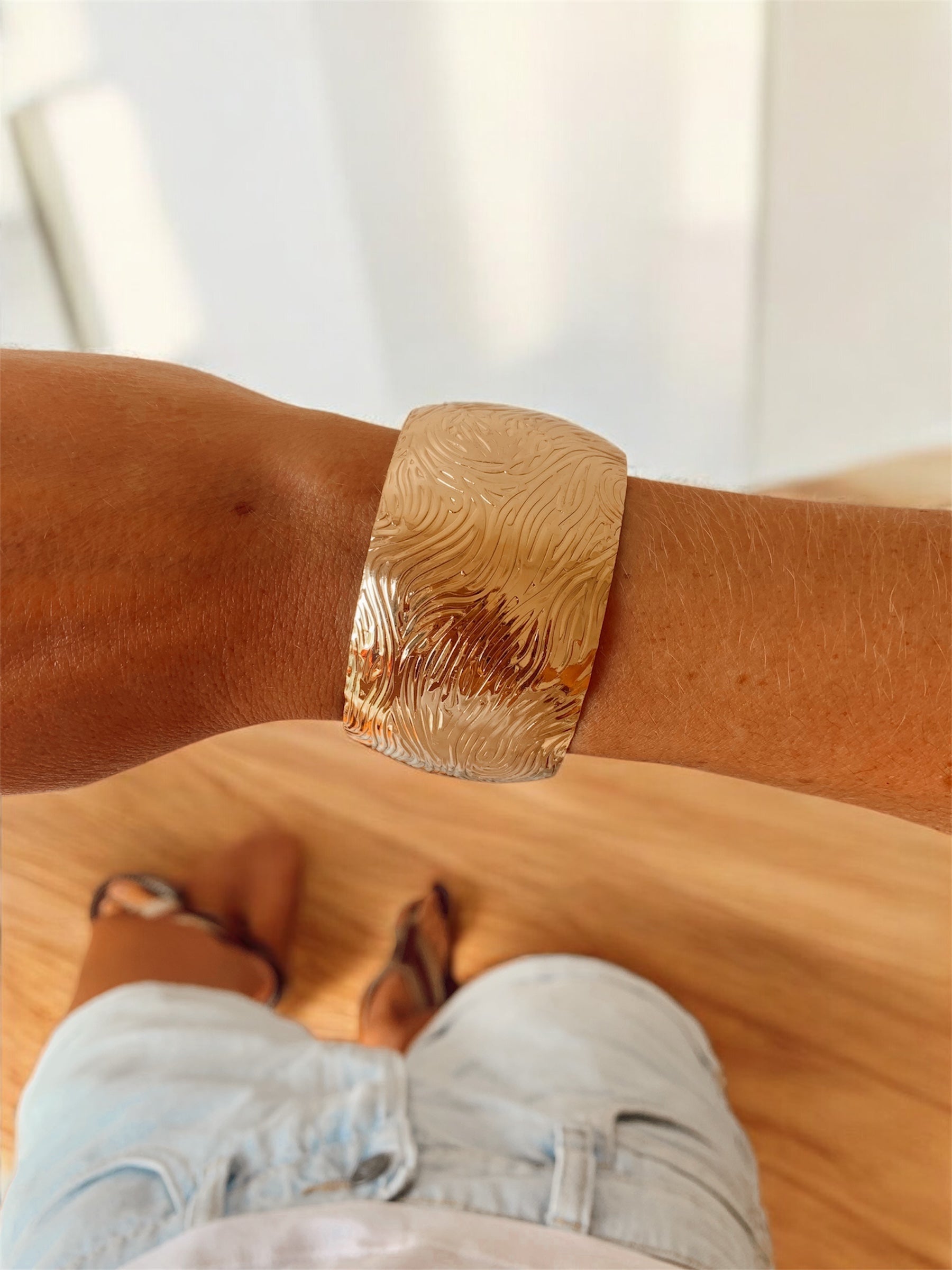 Brazalete dorado