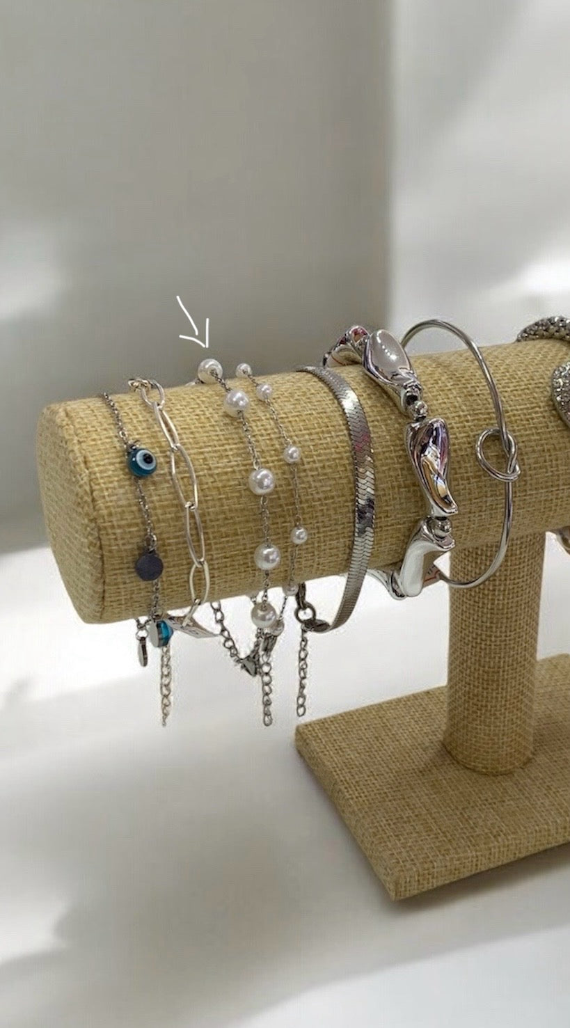 Pulsera perlas
