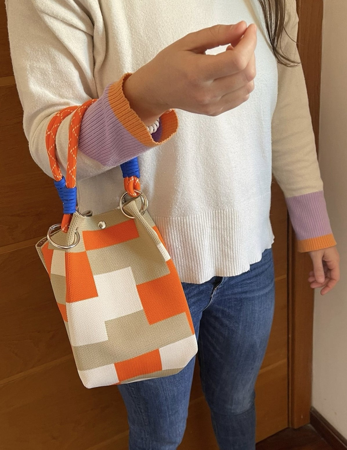 Cartera orange